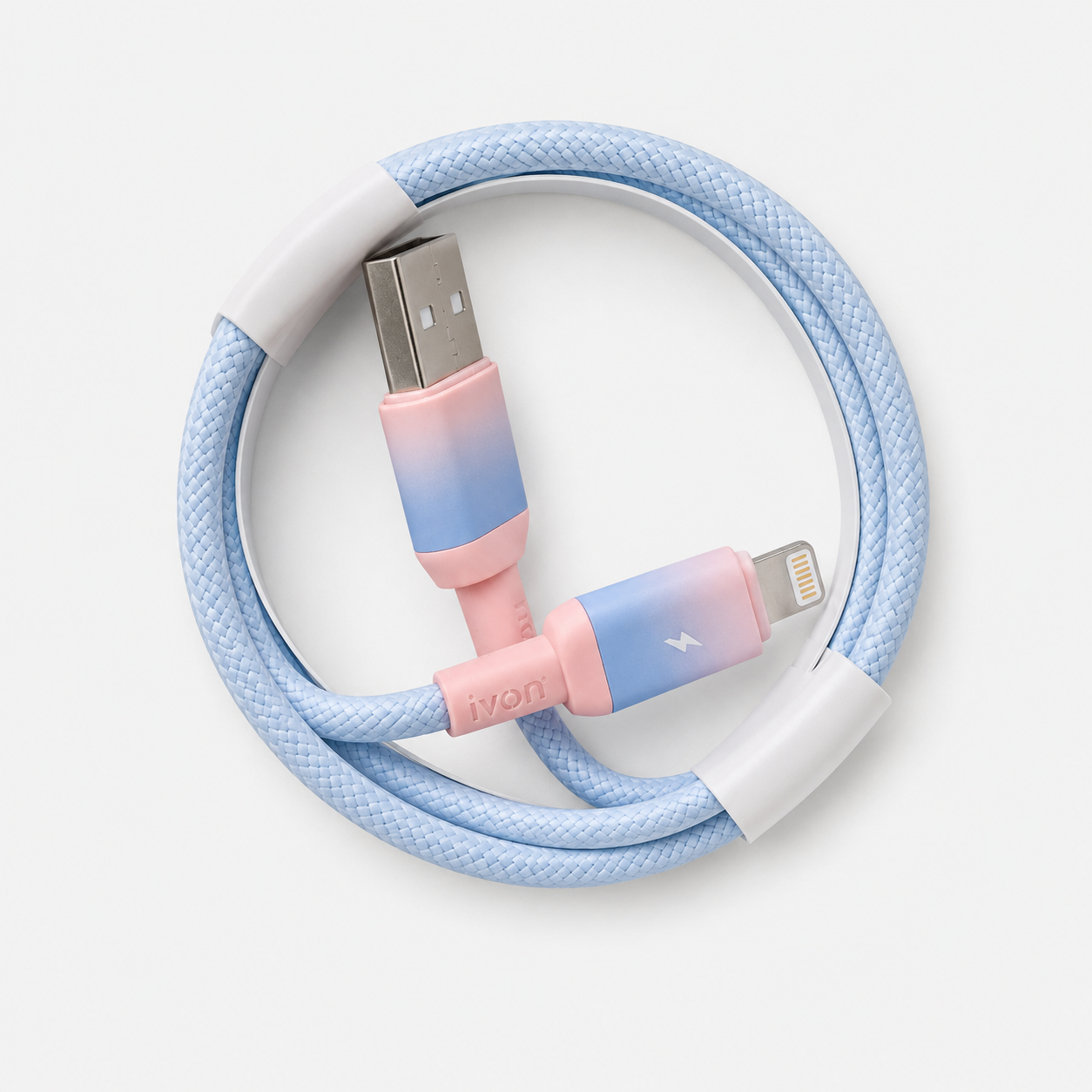 Cable cargador 1 sc Cable USB A a Lightning 1 Metro - Imagen 1