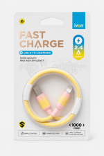 Cable USB A a Lightning 1 Metro - Imagen 2
