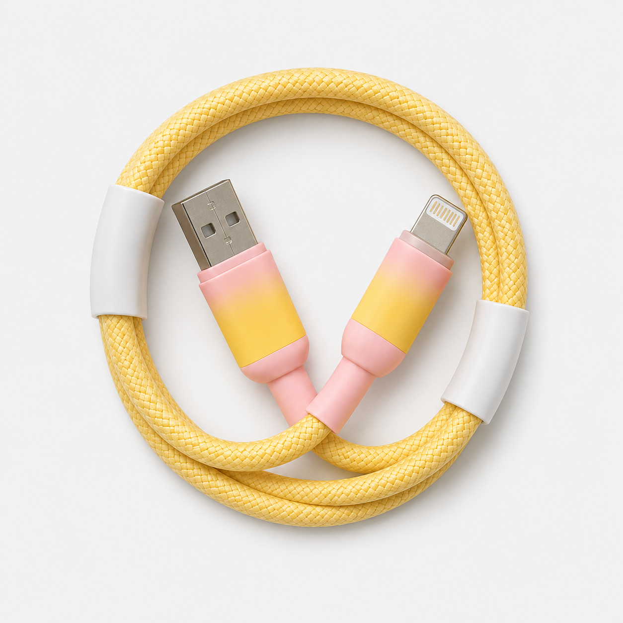 Cable cargador sc 2 Cable USB A a Lightning 1 Metro - Imagen 1