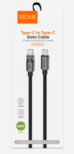 Cable Type-C a Type-C 66W VIDVIE - Imagen 2