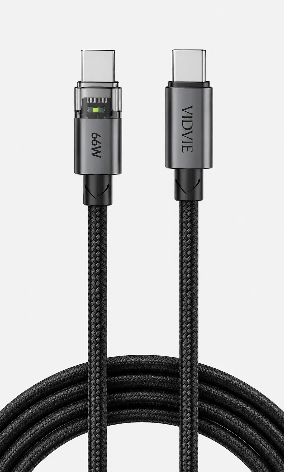 Cable Type-C a Type-C 66W VIDVIE