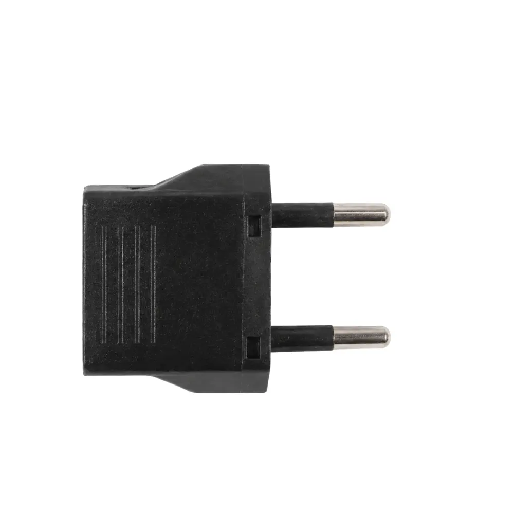 Adaptador pata plana a redonda 250V