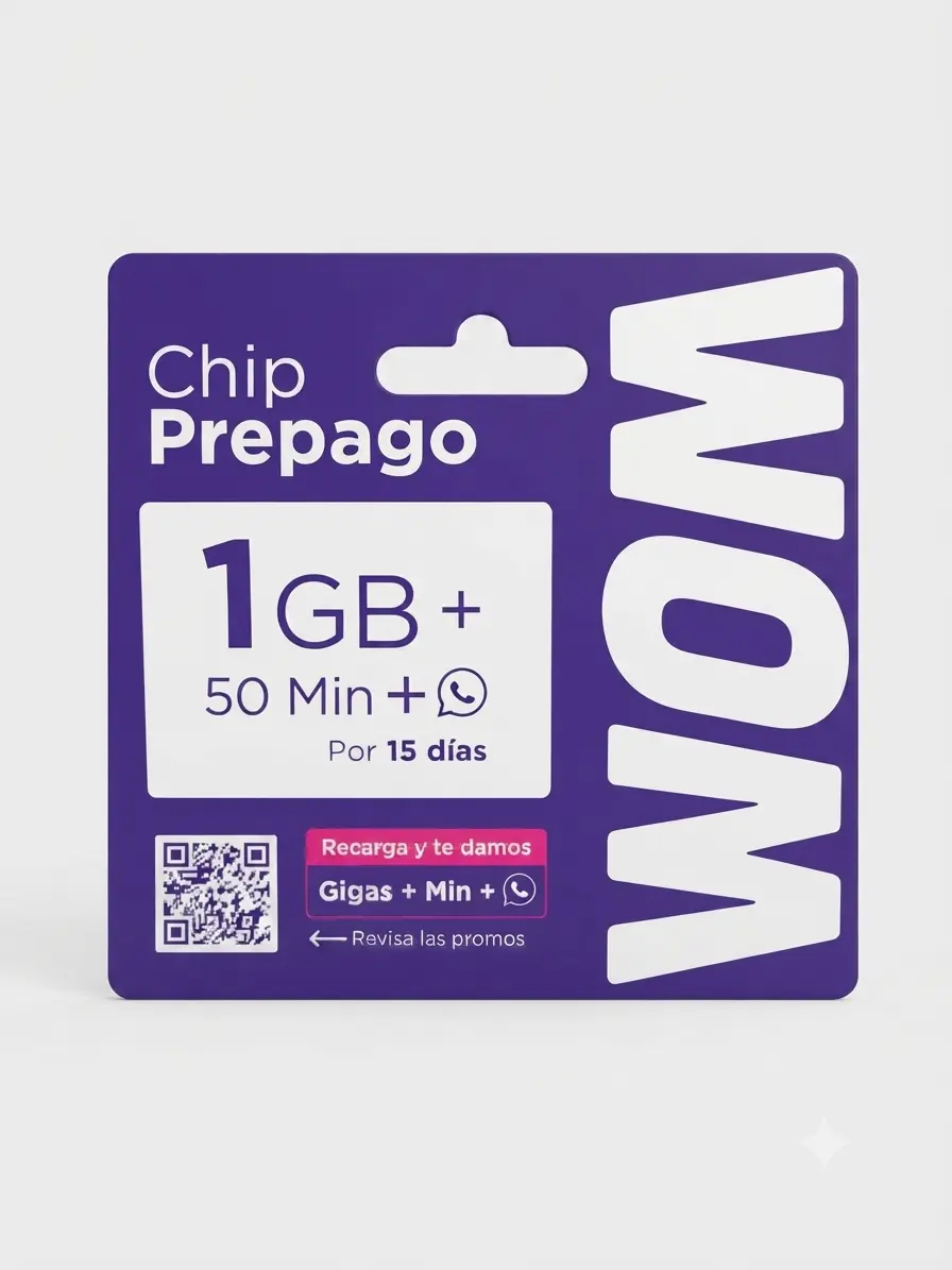 chip prepago Wom
