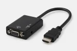 adaptador hdmi a vga con audio