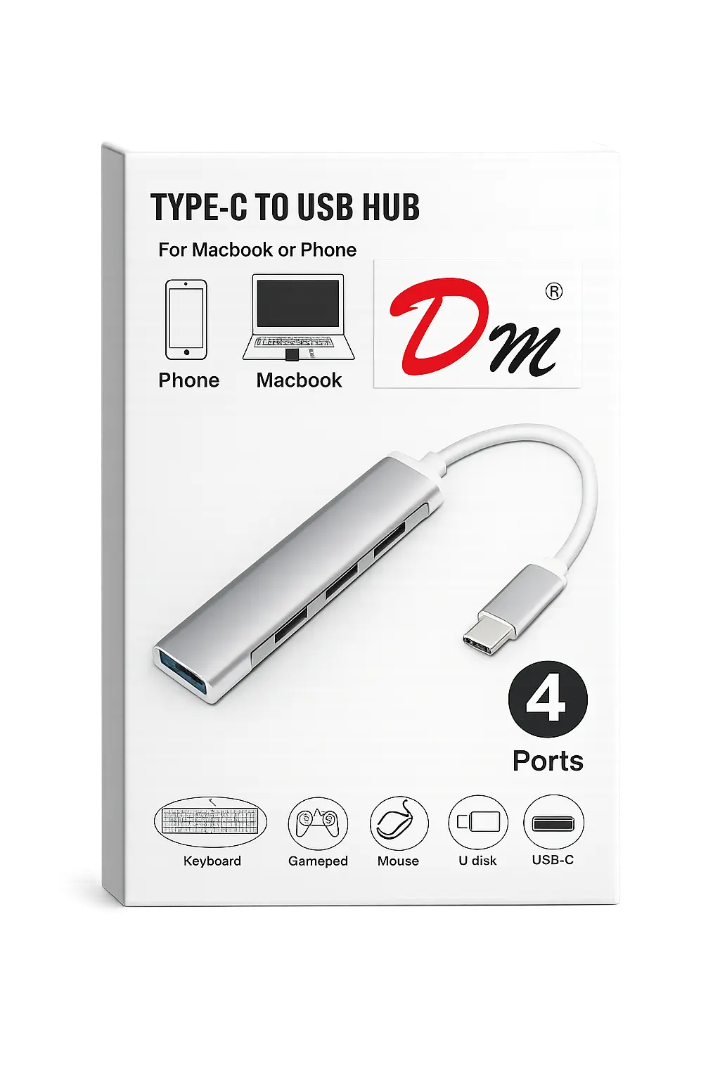 Hub USB tipo C