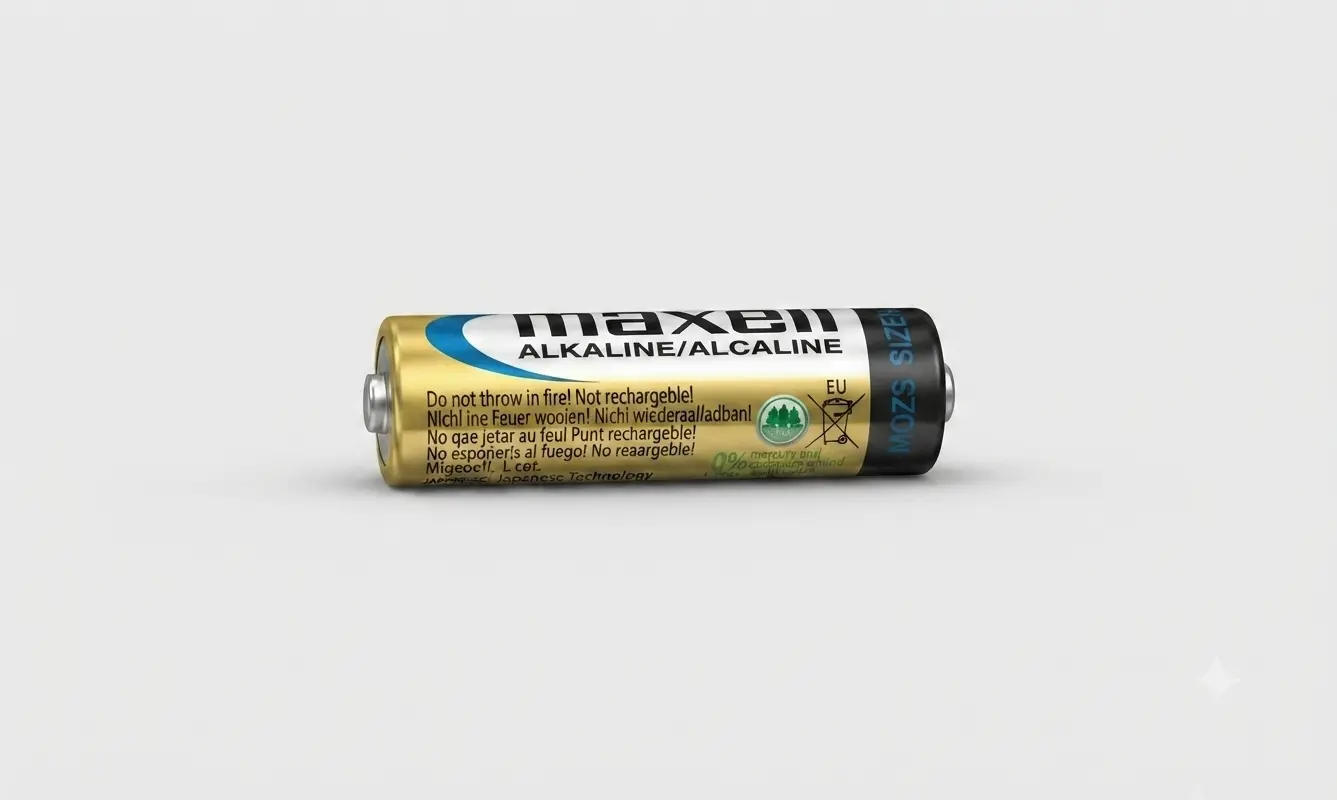 Pilas AA Maxell alcalinas